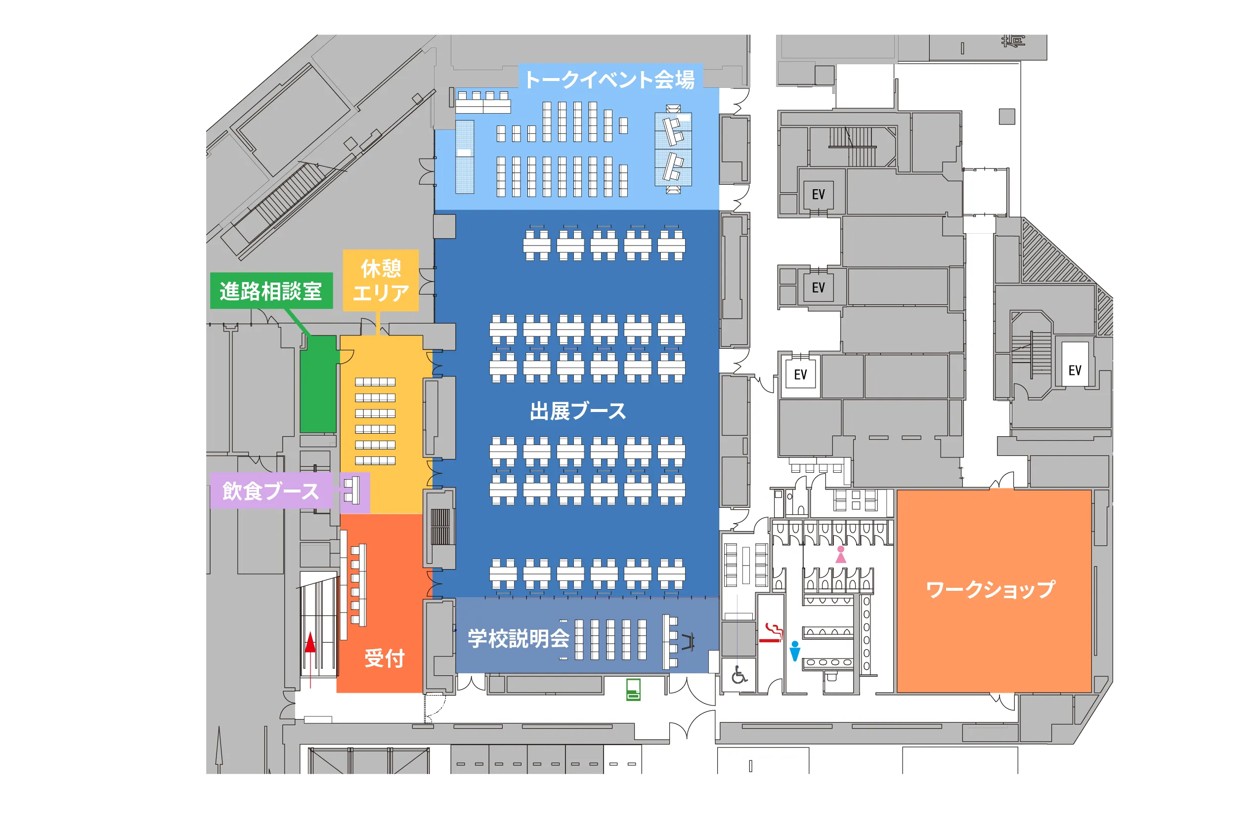 東京会場案内図